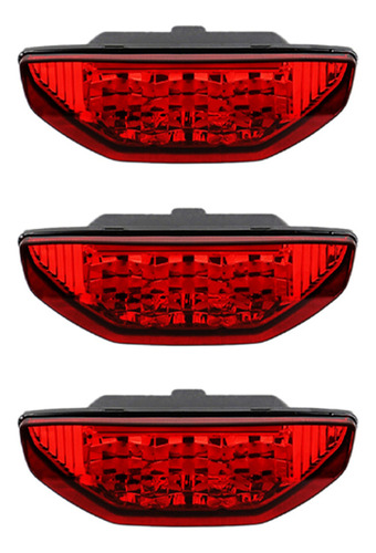 3 Faros Traseros Rojos Para Atv Para Trx420 Trx500 Rancher F