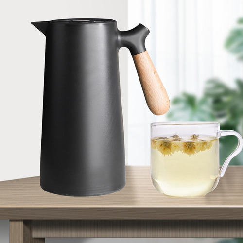 Frasco De Vacío Aislado De Doble Pared De 1000 Ml, Negro