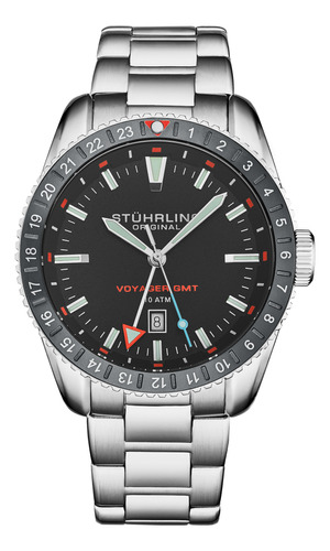 Estuche Original Para La Voyager 4017 Gmt Diver De 42 Mm De