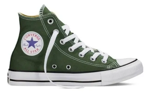 Zapatilla Converse Plataforma Mujer Plateada Con Brillos - $ 23.979,6