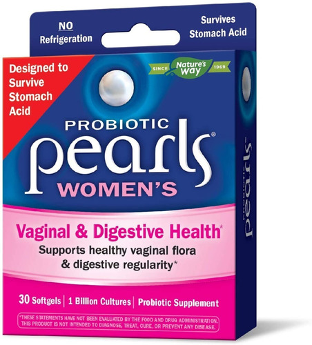 Probiotico Mujeres X 30 Softgel 1 Billion Made In Usa