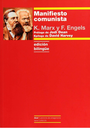Manifiesto Comunista Edición Bilingüe Karl Marx Ed. Akal