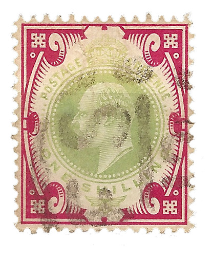 Inglaterra Yv 117 Año 1902 Marca U$40 Reino Unido Scott 138 
