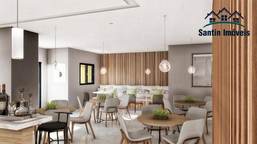 Cobertura Com 2 Dormitórios,espaço Gourmet,vaga Coberta À Venda, 98 M² - Cidade Jardim - São José Dos Pinhais/pr - Co0438