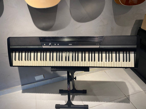 Piano Digital Korg Sp 170s - Com Gabinete + Fonte + Pedal (Usado)