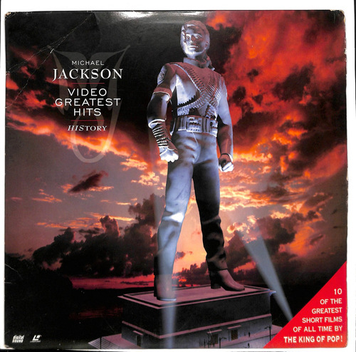 Michael Jackson - Video Greatest Hits - History - Laser Disc