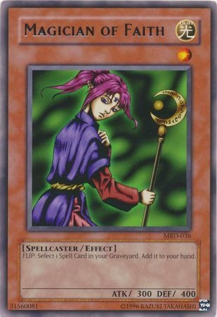 Yugioh Magician Of Faith Mrd-036 Original Rare English Nueva