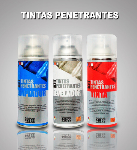 Liquidos Penetrantes Kit De Ensayo Nd Para Soldaduras