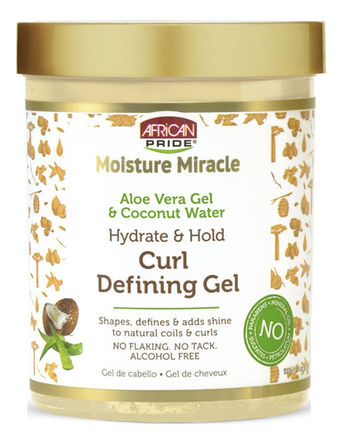 African Pride Moisture Miracle Hydrate & Hold Curl Defining