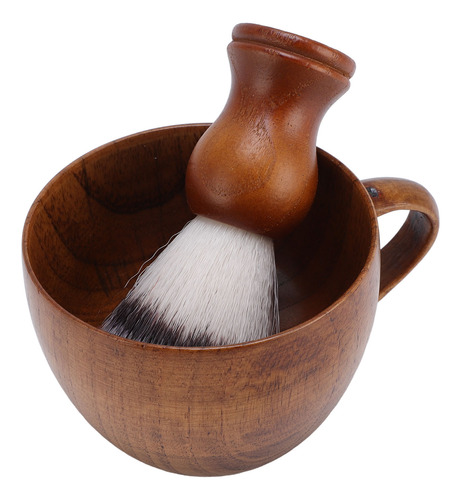 Brocha De Afeitar, Taza Y Brocha, Juego De 2 Piezas Para Hom