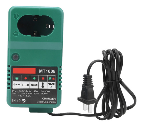 Cargador De Batería Universal Para Taladro Eléctrico Mt1008