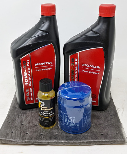 Honda Genuine 08207-10w30 Kit De Cambio De Aceite Con Almoha