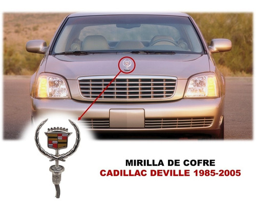 Emblema Para Cofre Cadillac Deville 1985-2005