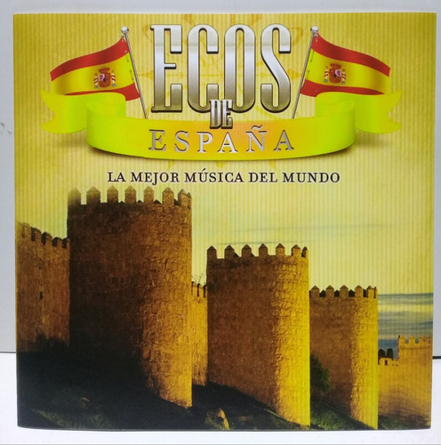 Cd Ecos De España (la Mejor Musica Del Mundo) 