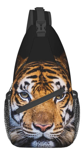 Bolso Bandolera Tigre Para Mujer Hombr Cruzado Animal