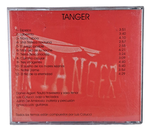 Tanger - Tamger 1999 - Viajero Inmovil Records (Usado)