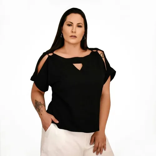 Blusas plus size no cheap mercadolivre