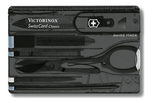 Swisscard Suiço 10 Funções Victorinox Classic Preto 07133.t3