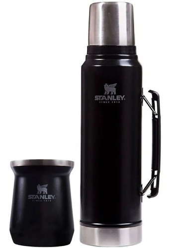 Imagen 3 de 5 de Kit Termo 1lt + Mate Stanley Original Varios Colores