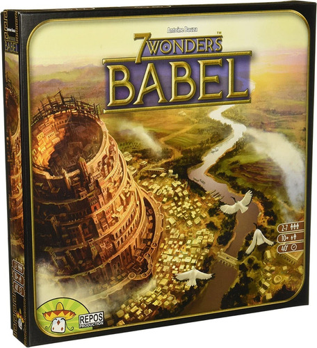 7 Wonders Babel Board Game Arkham Horror Juego De Mesa Catan