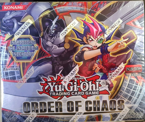 Yugioh Order Of Chaos Booster Box Inglés