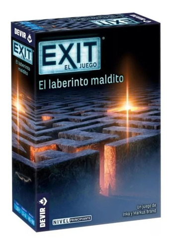 Exit El Laberinto Maldito - Juego Mesa - Español / Diverti