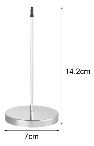 4 Soporte Para Recibos, Portátil, Resistente, Para Notas,