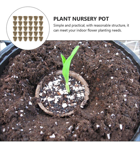 Para Vasos De Agua Para Plantas Y Vivero, Turba, 100