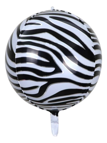 Globo Orbz Animal Print Metalizado