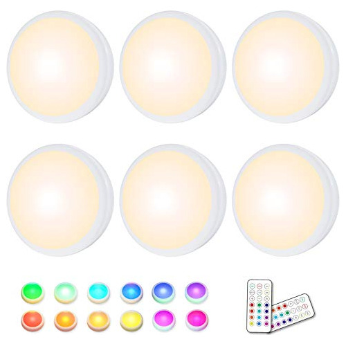 Luces De Disco, 16 Colores Cambiables Luces De Disco Le...