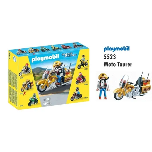 Playmobil Coleccion Motos Original Intek Mundo Manias