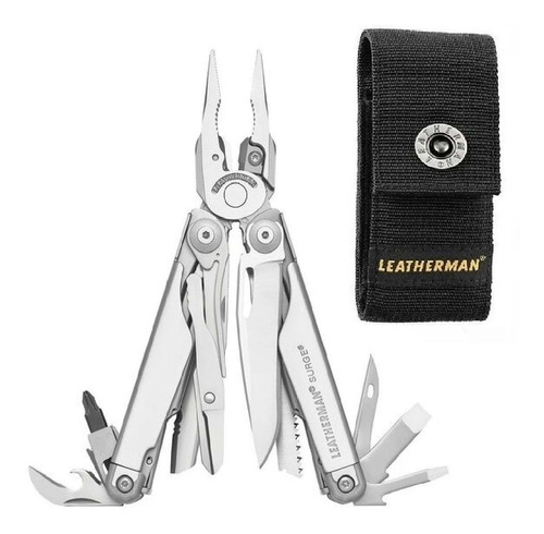 Pinza Multiuso Leatherman Surge Lima Destornillador Sierra