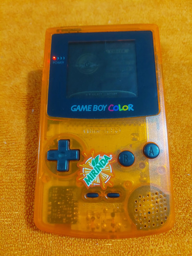Game Boy Color Mirinda Exclusivo De México Gba 