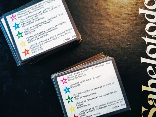 Sabelotodo Juego De Mesa Vintage De Colección (Usado)