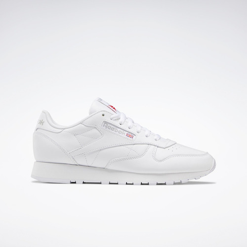 Zapatillas Reebok Classic Leather Blanco Y Rojo Unisex