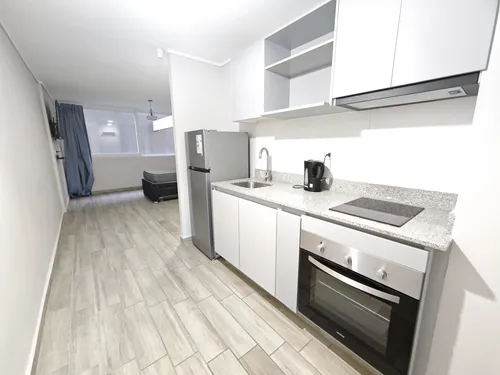 Ref:73597** Arriendo Depto Home Estudio Amoblado, Con Re