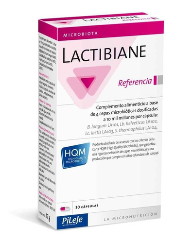 Lactibiane Reference | Probiótico Pileje | 30 Caps