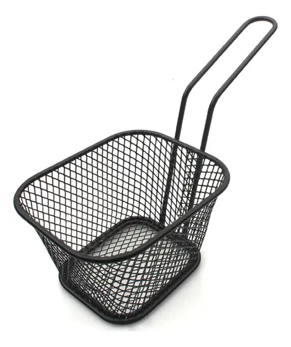 comprar Mini Cesta Para Servir Papas Fritas Nuggets Canasto 10x8x6cm