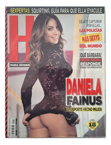 Revista H Para Hombres 214 Daniela Fainus Marzo 2017