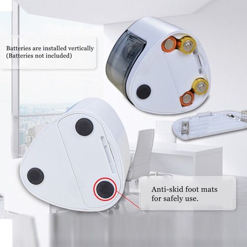 Bateria Automática De Apontador De Lápis Elétrico Multifu