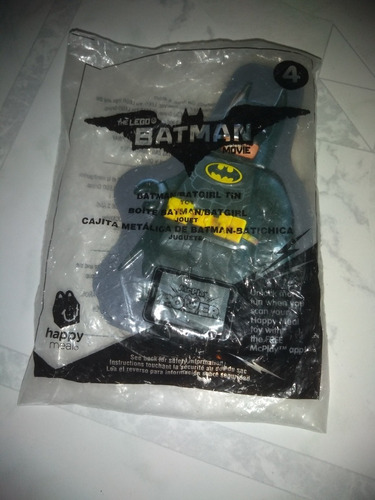 Mcdonald's Happy Meal Lego Batman Cajita Metálica Catwoman