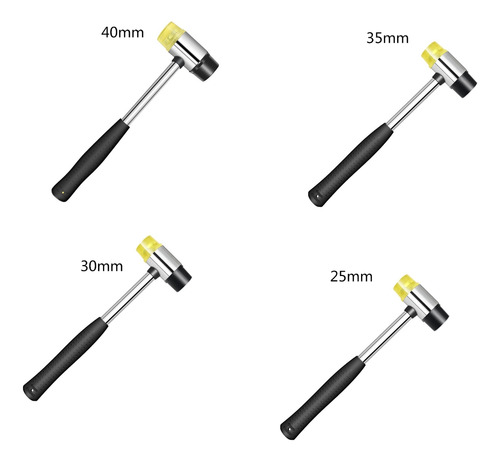 Martillo De Goma Con Forma De Mazo Blando (30 Mm), Herramien