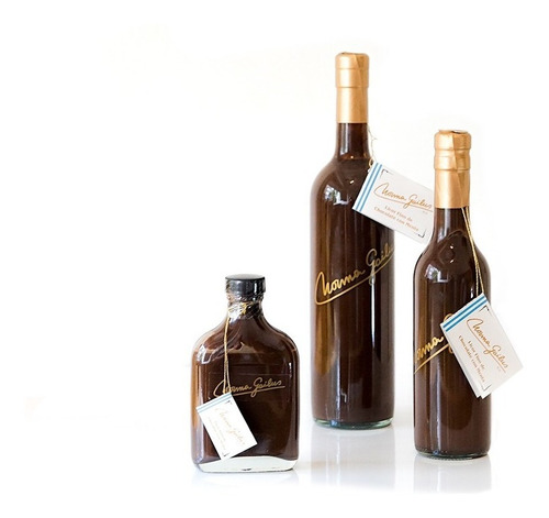 Imagen 2 de 3 de Licor De Chocolate Con Menta Artesanal Norma Gailus X 200cc