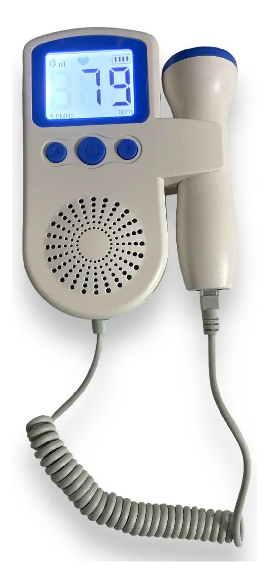 Monitor Doppler Fetal Ecografía Portátil JSL-T501 Azul 50-230 LPM