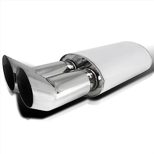 Silenciador De Escape Doble De 3 Jdm Hipower Dual Tip ...