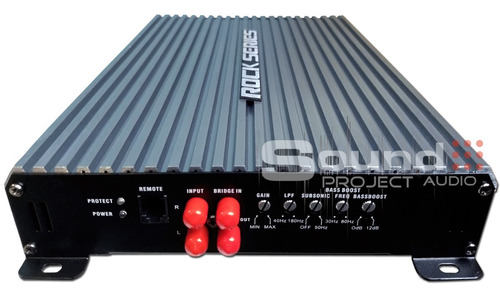 Imagen 4 de 7 de Combo Rockseries 4 Canales+clase D Rks-p110.4 + Rksp1100.1m