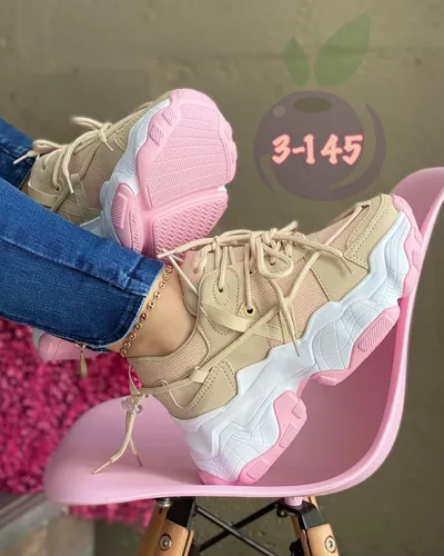 Zapatos Botas Deportivas Plataforma Suela Alta Damas Mujer