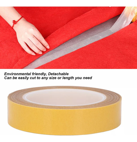Cinta Adhesiva Fuerte Para Alfombras, 2 Rollos, Doble Cara,