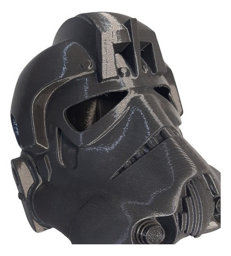 Casco Piloto Imperial Impreso En 3d | Star Wars | Jedi Sith