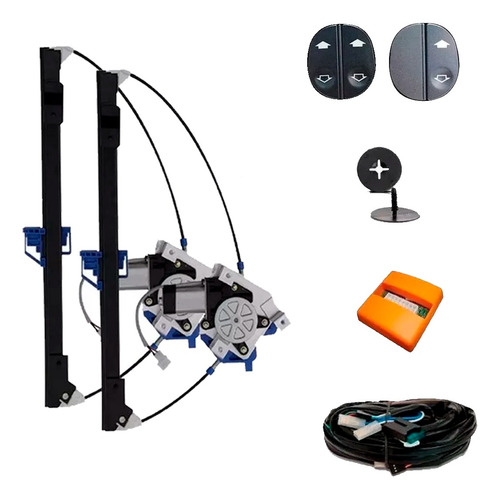 Kit Vidro Elétrico Ford Ka 2001 Até 2007 E Trava Fk2 Tragial
